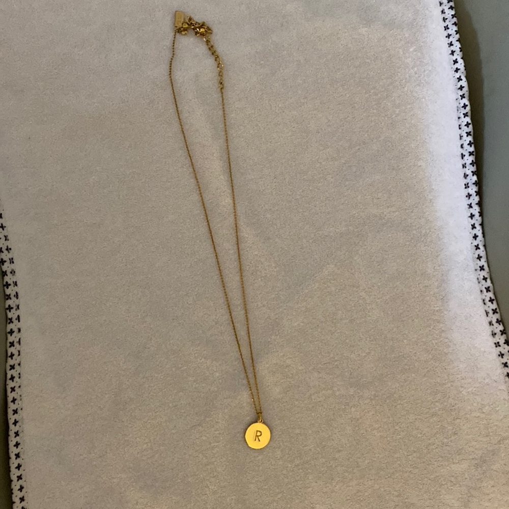 Kate spade R necklace